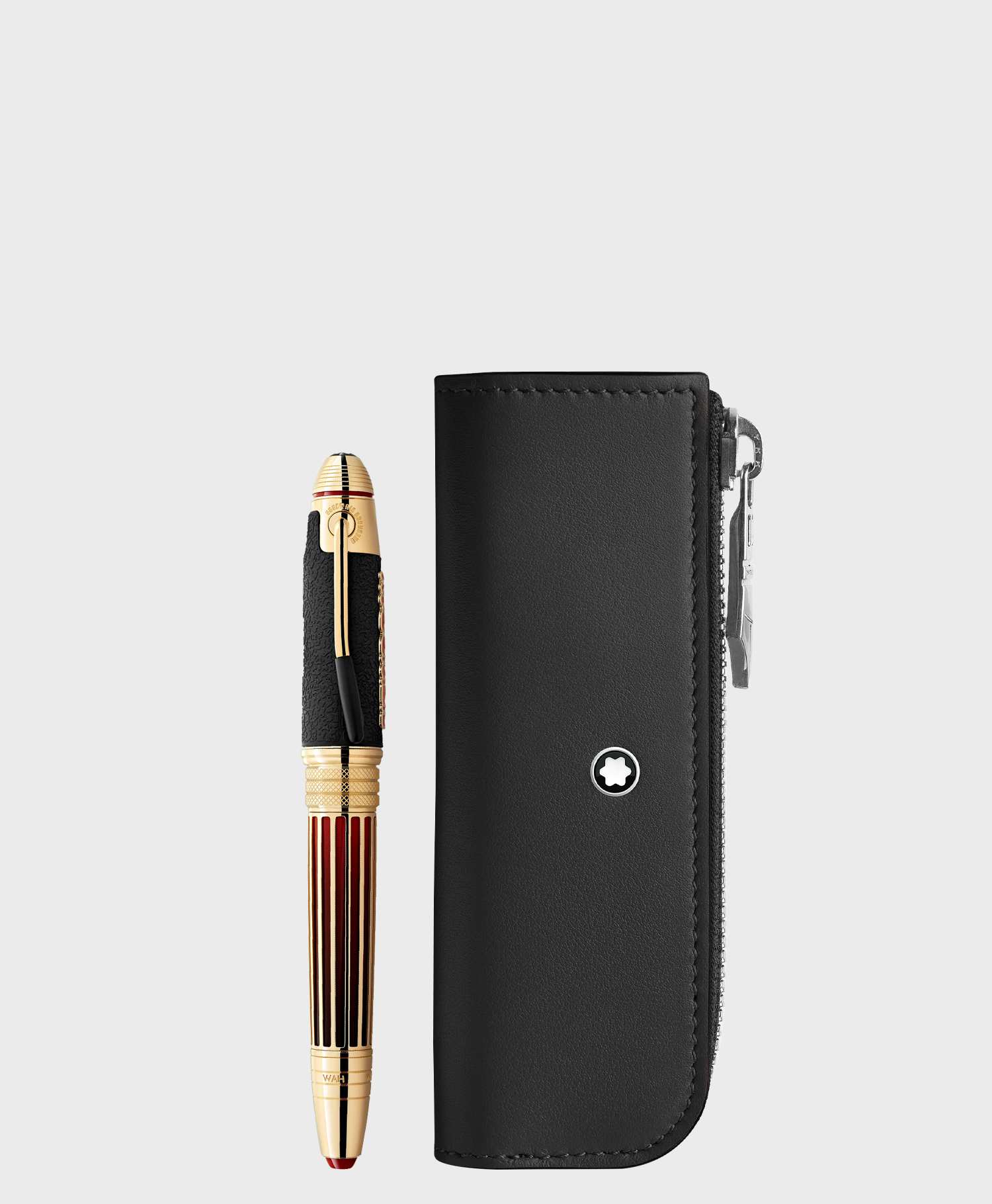 Bao da đựng bút Montblanc MB129837 chính hãng ở Store Việt Nam