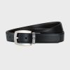 Đánh giá thắt lưng Montblanc 111081 Convex Reversible Leather Belt