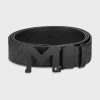 Dây nịt nam Montblanc M Buckle Reversible Leather Belt 129443