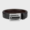 Giá thắt lưng nam Montblanc 114423 Men’s Reversible Leather Belt