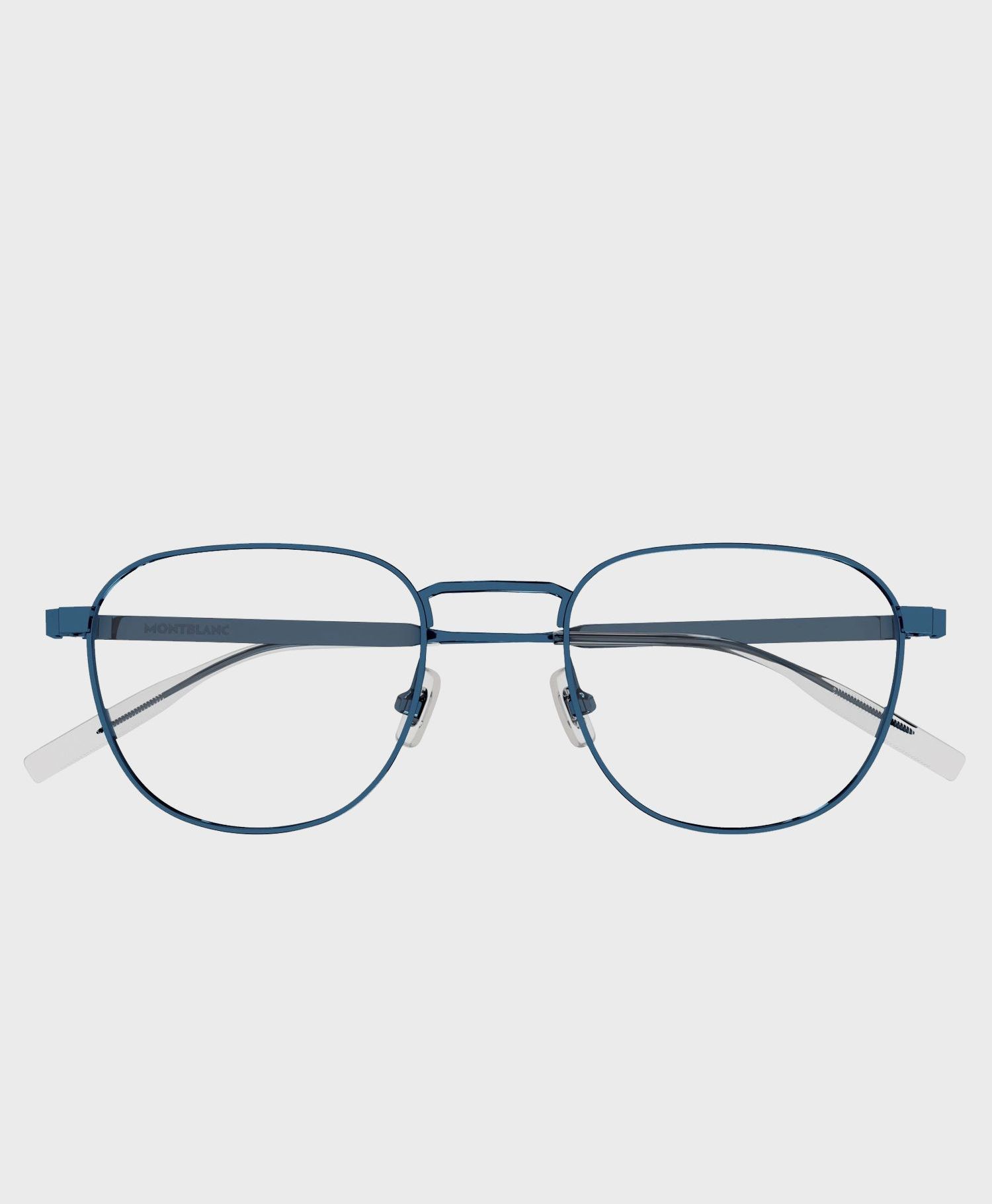 Gọng kính Montblanc MB0230O-003 chính hãng / Montblanc MB0230O-003 Blue Eyeglasses Man