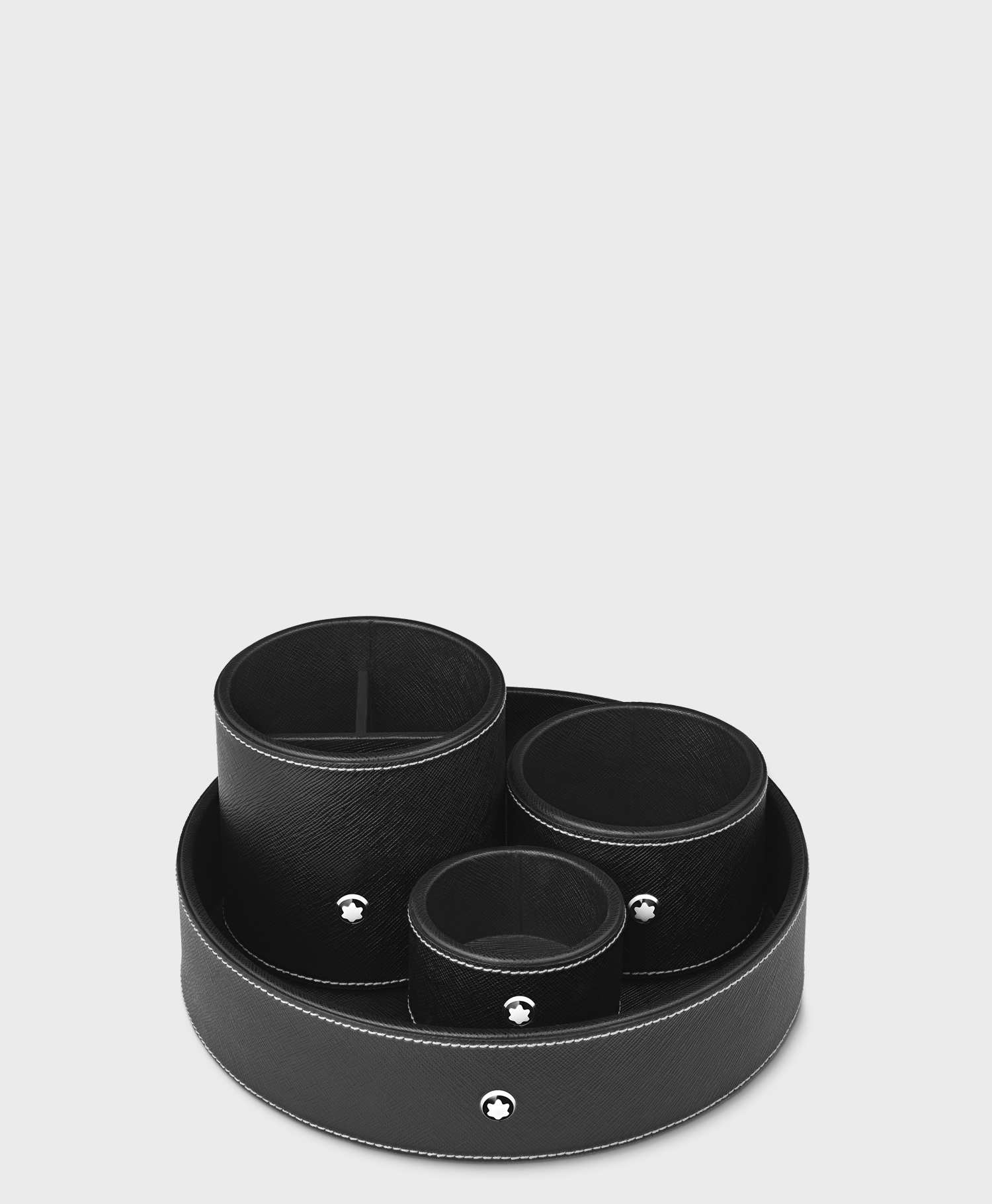 Khay đựng bút để bàn Montblanc Round Desk Tray 133161