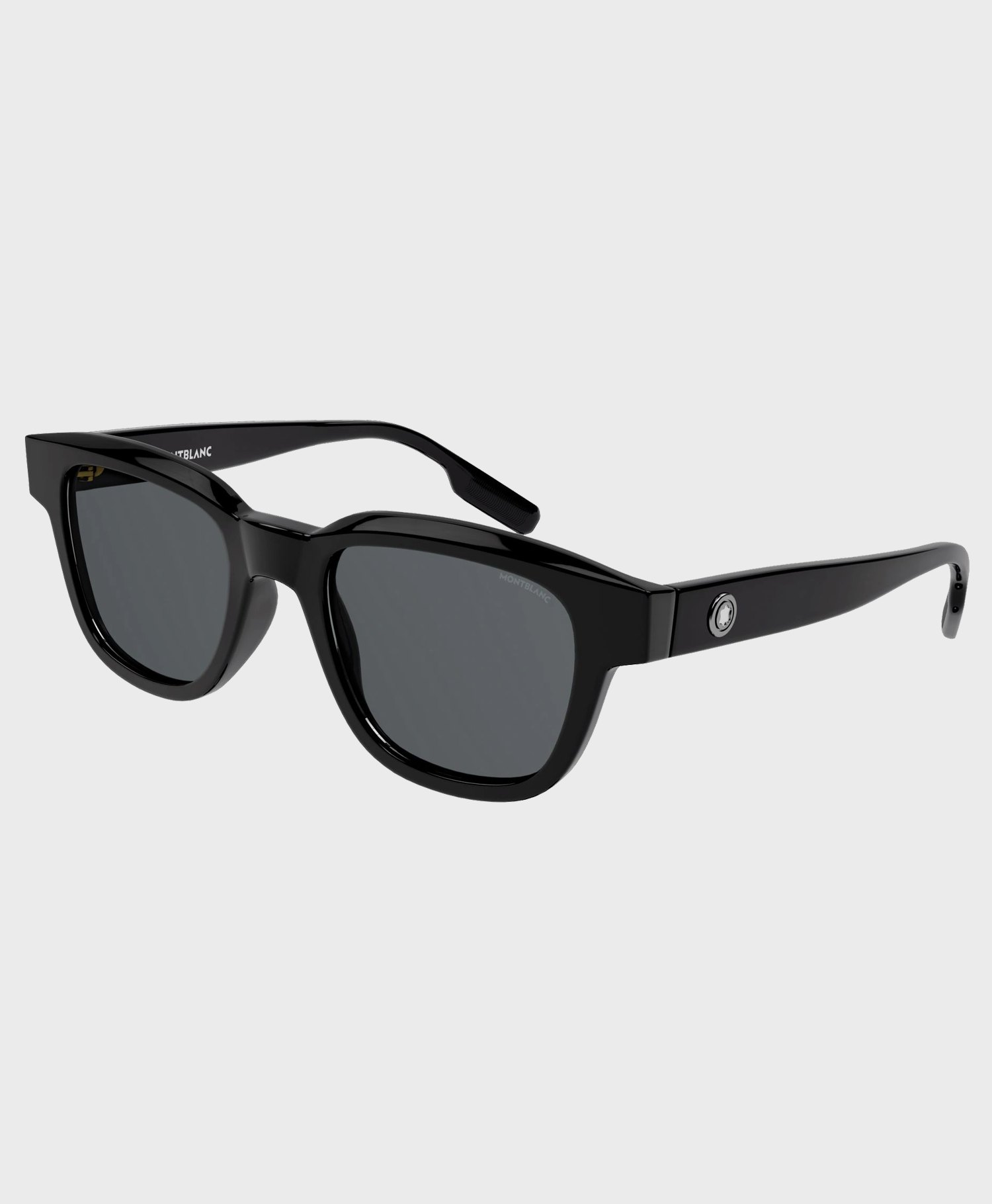 Kính Montblanc MB0175S-001 Shiny Black Sunglasses Man