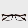 Kính mắt Montblanc MB0217OA-002 chính hãng / Montblanc Rectangle Eyeglasses MB0217OA-002 Havana Frame Full Rim Modern