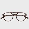 Kính Montblanc Aviator nam chính hãng / Montblanc Aviator Eyeglasses MB0198O-002 Havana Frame Tortoise Full Rim Classic