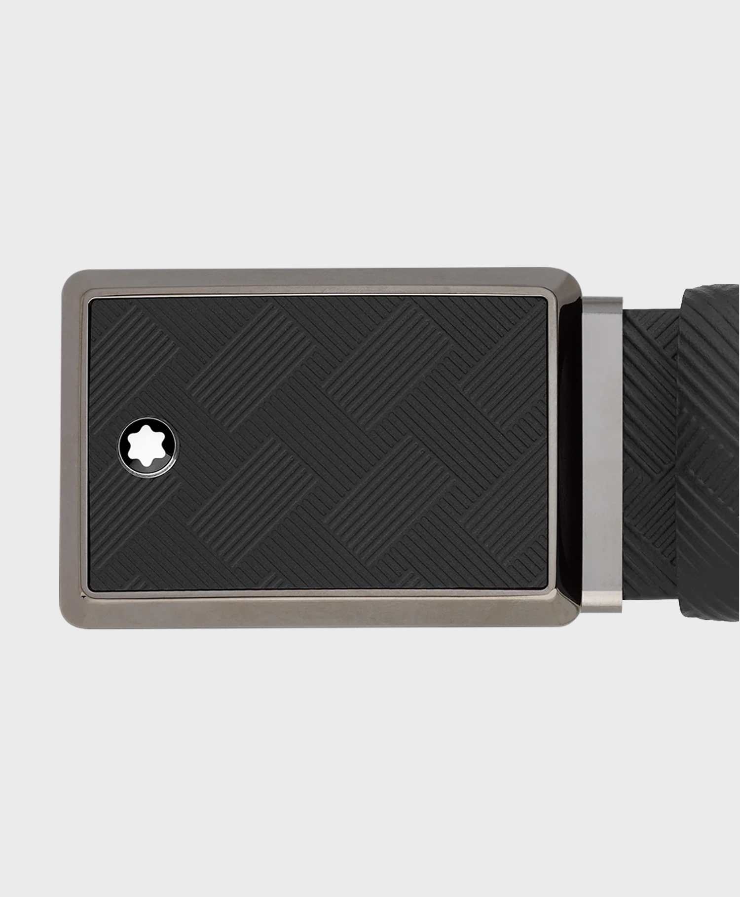 Montblanc Black 35 mm Leather Belt MB199106