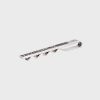 Montblanc Black Spider Web Tie Bar Clip Stainless Steel 114710