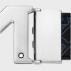 Montblanc M Buckle Palladium-Coated Belt 35mm MB127699