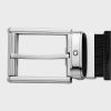 Montblanc Rectangular Roll Cut-to-Size Pin Buckle Leather Belt MB123908