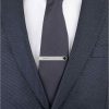 Montblanc Stainless Steel Facetted Onyx Men's Tie Bar 116638