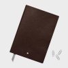 Sổ tay Montblanc 146 màu nâu chính hãng mã MB-113590