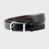 Thắt lưng giá rẻ Montblanc Leather Belt 118425